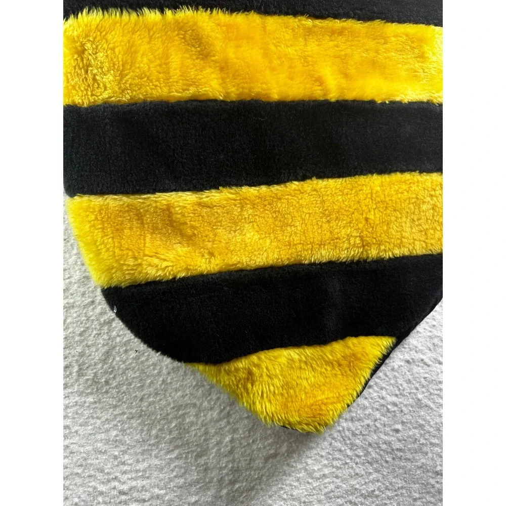 Bumble Bee Costume with Hood Kids Yellow Black Halloween Cosplay‎